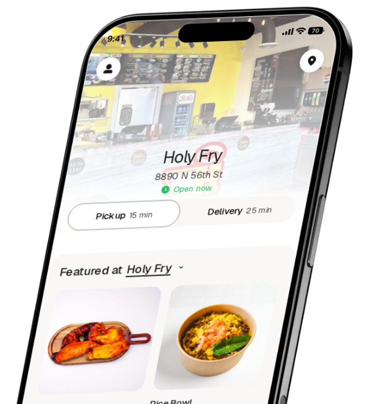 Holy Fry app preview